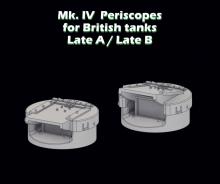 Mk.IV Periscopes for British tanks - Late A/ Late B - 1.