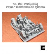 Sd.Kfz. 250 (Neu) Power transmission system - 3.