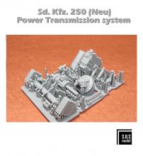 Sd.Kfz. 250 (Neu) Power transmission system - 4.