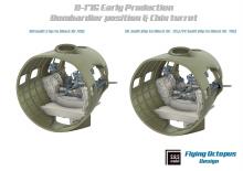 B-17G Bombardier position & Chin turret upgrade for HK Model - 11.